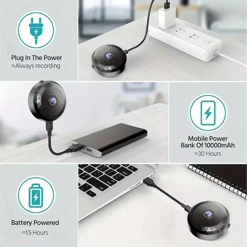 Mini WiFi kamera pro diskrétní sledování s rozlišením 1080P HD