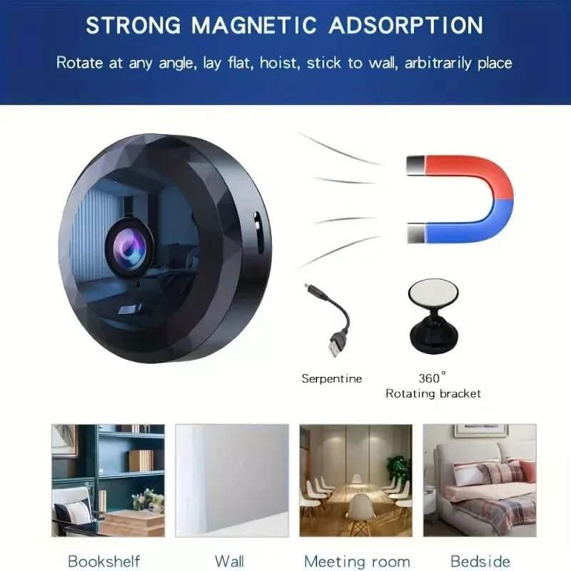 Mini WiFi kamera pro diskrétní sledování s rozlišením 1080P HD