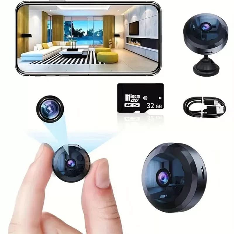 Mini WiFi kamera pro diskrétní sledování s rozlišením 1080P HD