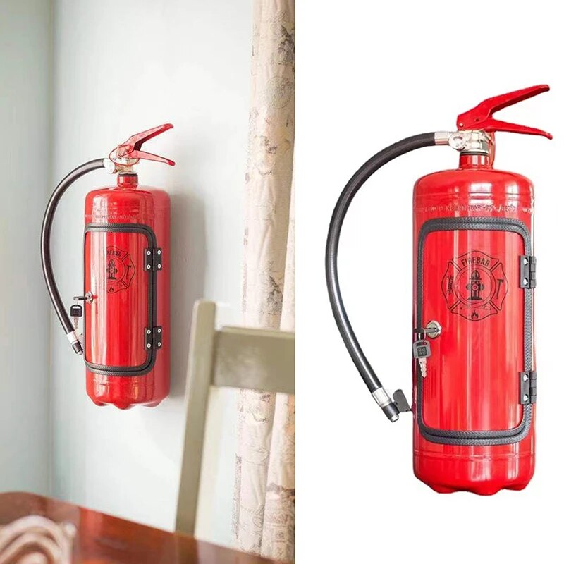 Minibar ve stylu hasicího přístroje