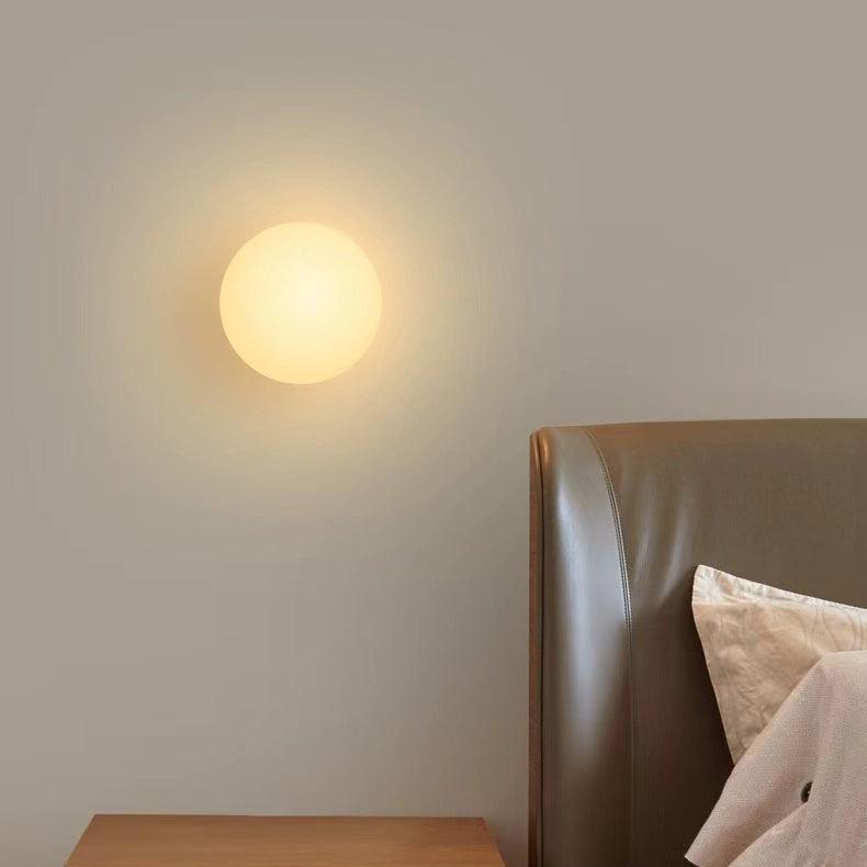 Minimalistické skleněné nástěnné svítidlo pro dekoraci obývacího pokoje a ložnice