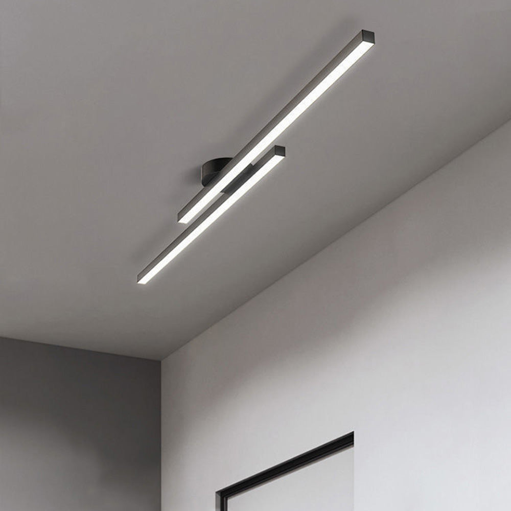 Moderní hliníkové stropní LED svítidlo přisazené