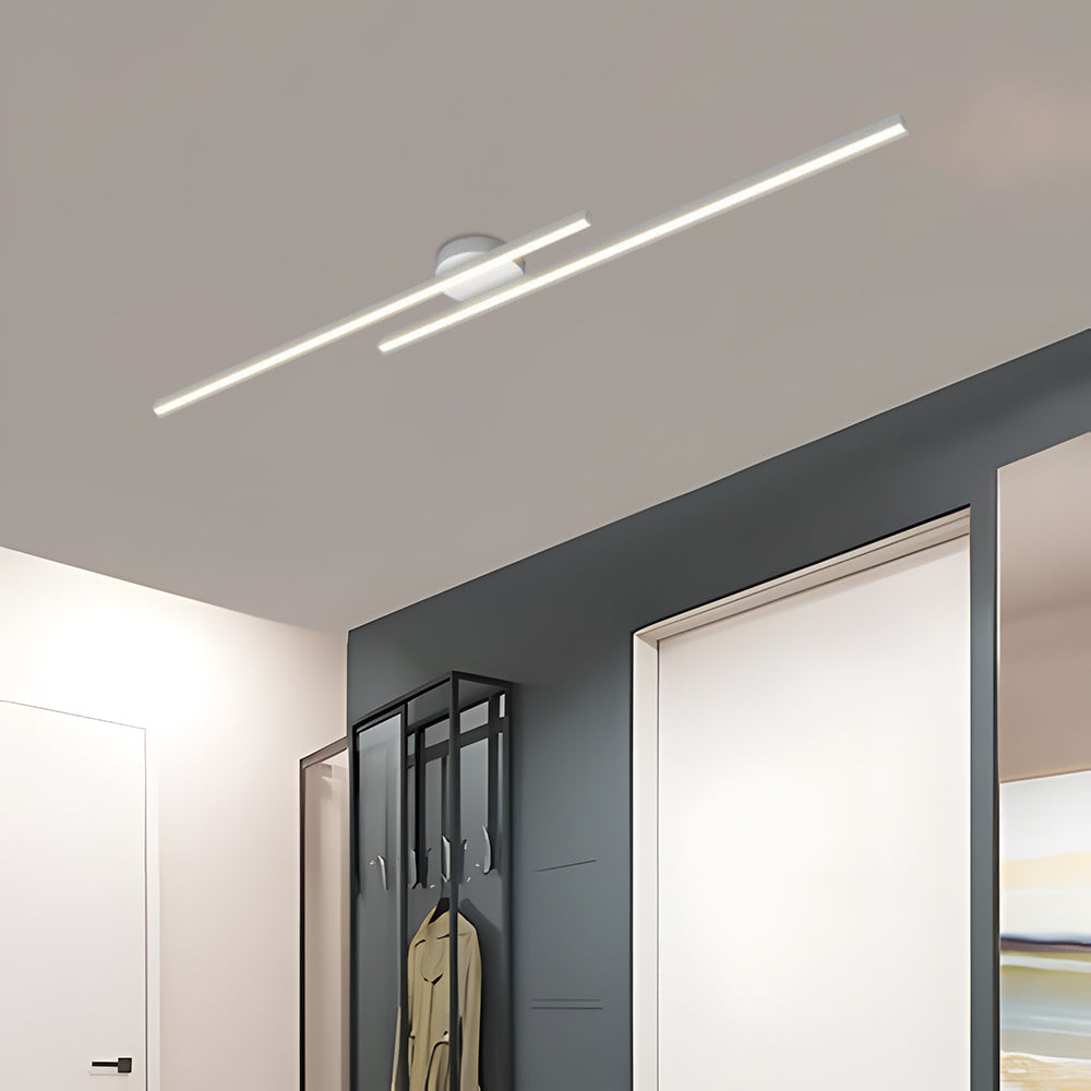 Moderní hliníkové stropní LED svítidlo přisazené