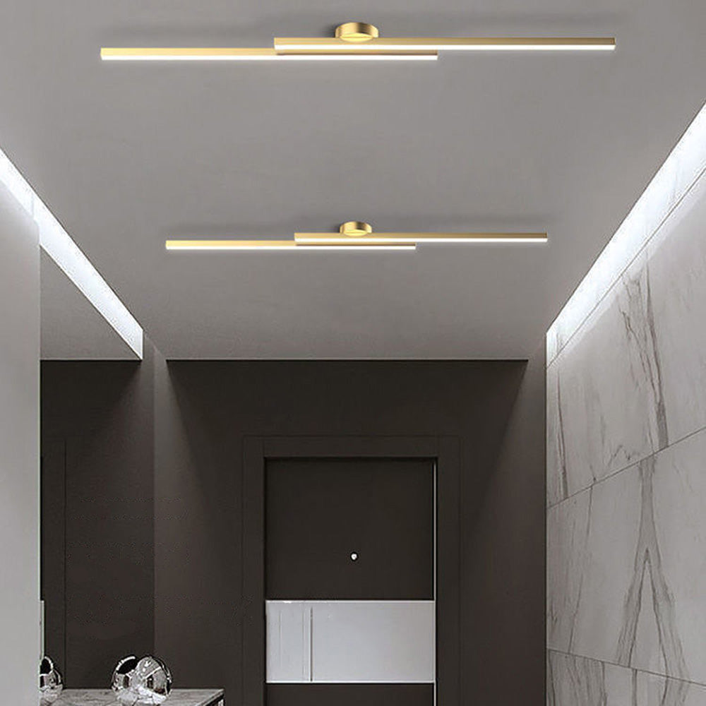Moderní hliníkové stropní LED svítidlo přisazené