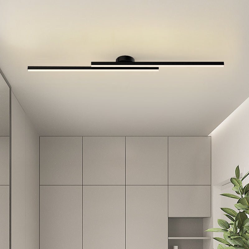 Moderní hliníkové stropní LED svítidlo přisazené