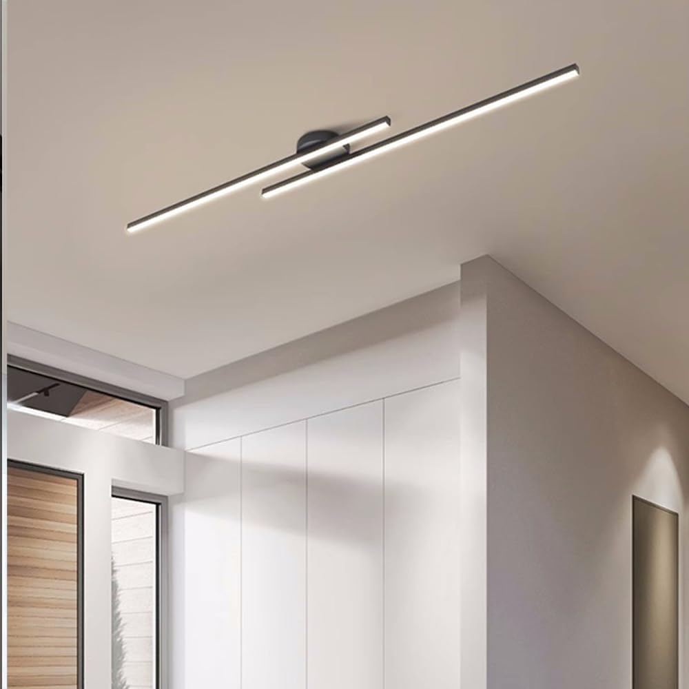 Moderní hliníkové stropní LED svítidlo přisazené