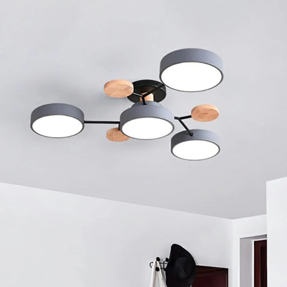 Moderní LED přisazené stropní svítidlo Halo pro elegantní prostory