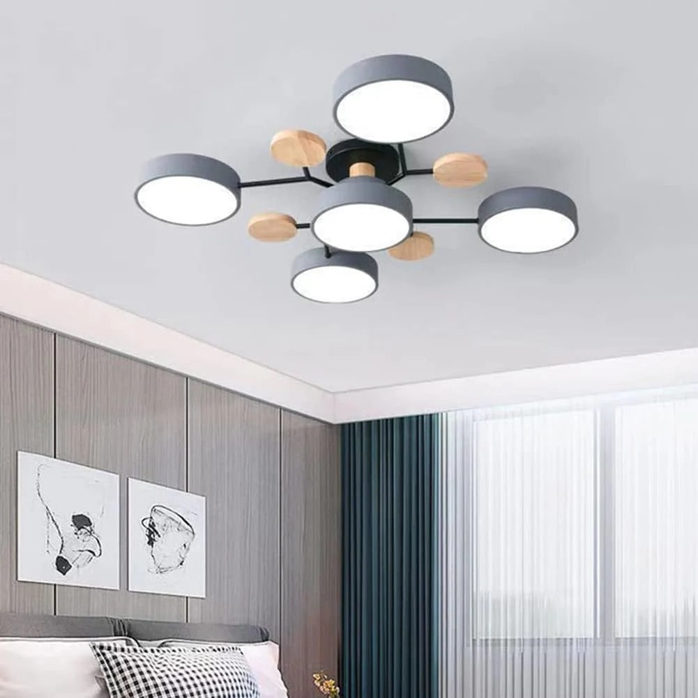 Moderní LED přisazené stropní svítidlo Halo pro elegantní prostory