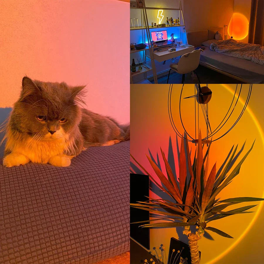 Moderní projekční lampa pro relaxaci – vytváří hřejivou atmosféru a unikátní světelný efekt