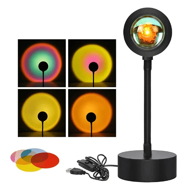 Moderní projekční lampa pro relaxaci – vytváří hřejivou atmosféru a unikátní světelný efekt
