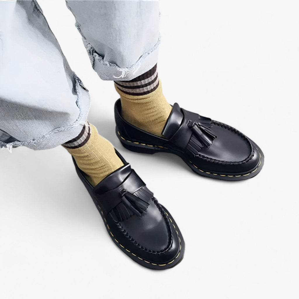 Mokasíny s třásněmi: Elegantní styl s kulatou špičkou