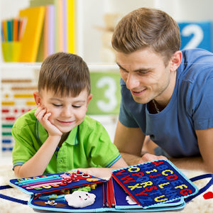 Montessori busy board – vylepšená edice