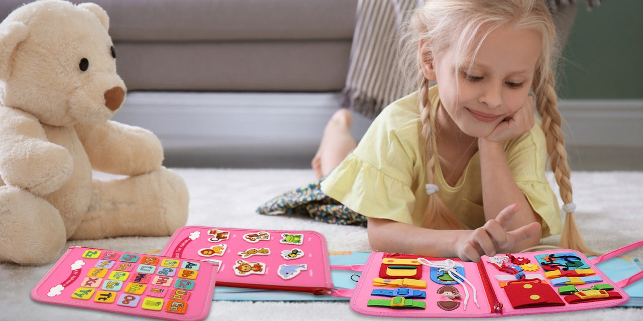 Montessori busy board – vylepšená edice