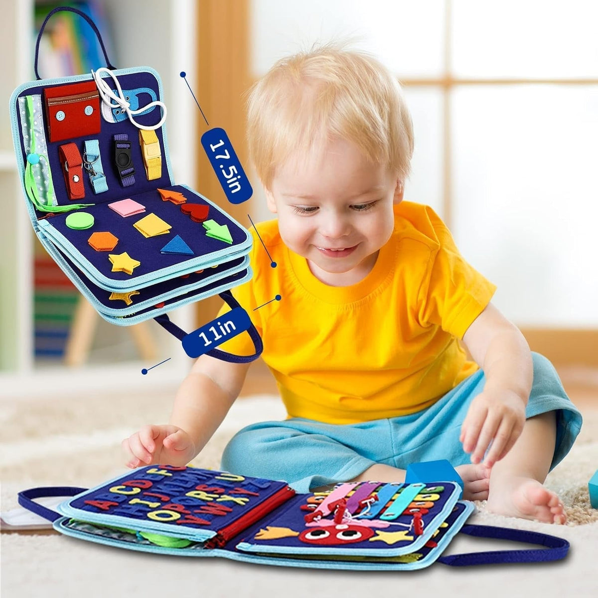 Montessori busy board – vylepšená edice