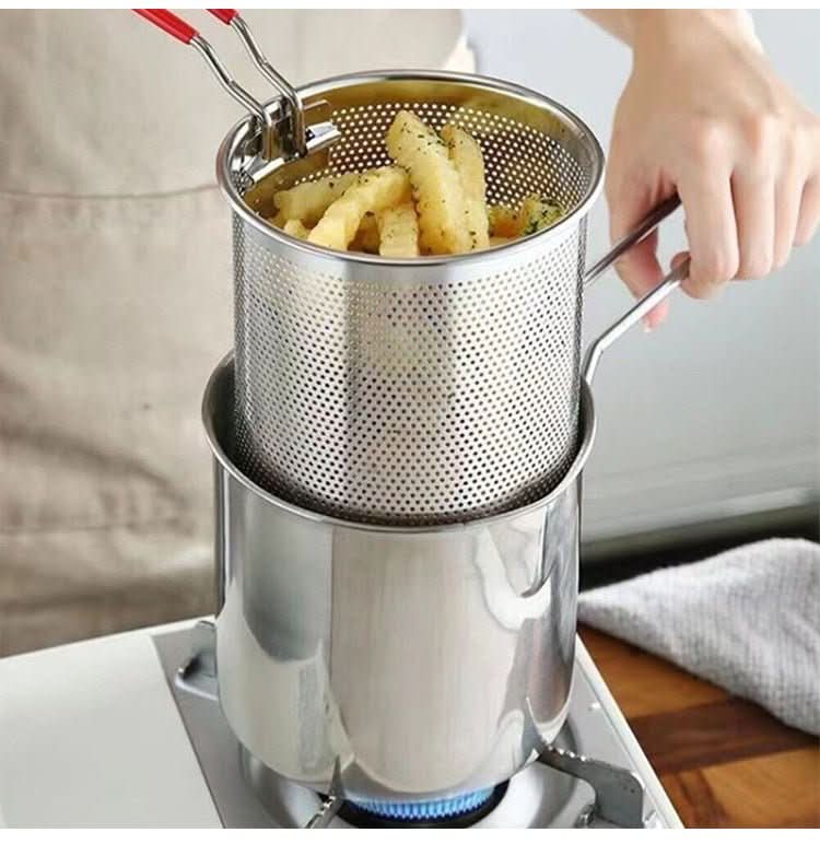 Multifunkční fritéza z nerezové oceli