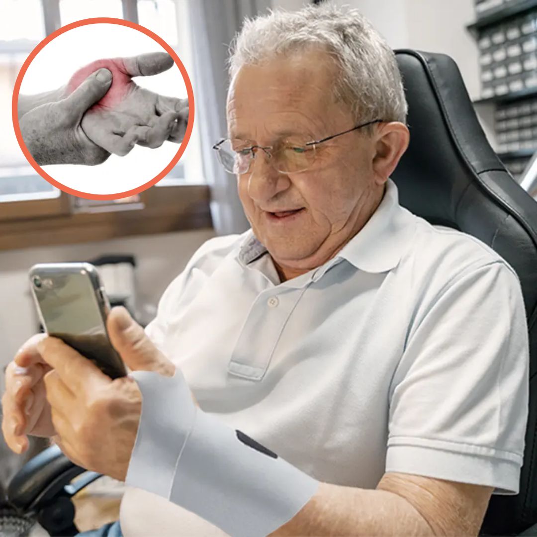 Nastavitelná bandáž zápěstí pro úlevu od bolesti