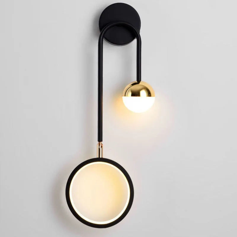Nástěnná lampa Orbis | Moderní severský design s LED