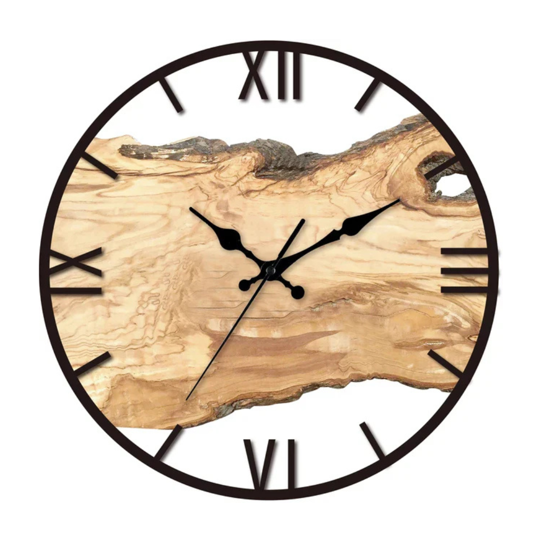 Nástěnné hodiny v minimalistickém designu s čistými liniemi