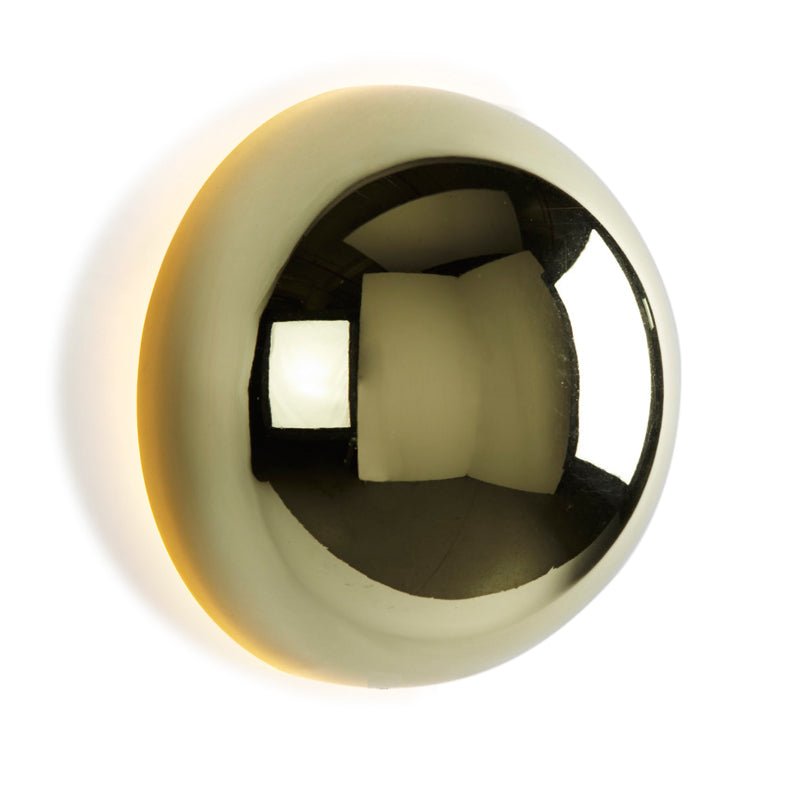 Nástěnné svítidlo Bauhaus Eclipse | Moderní umělecké světlo se zlatou povrchovou úpravou