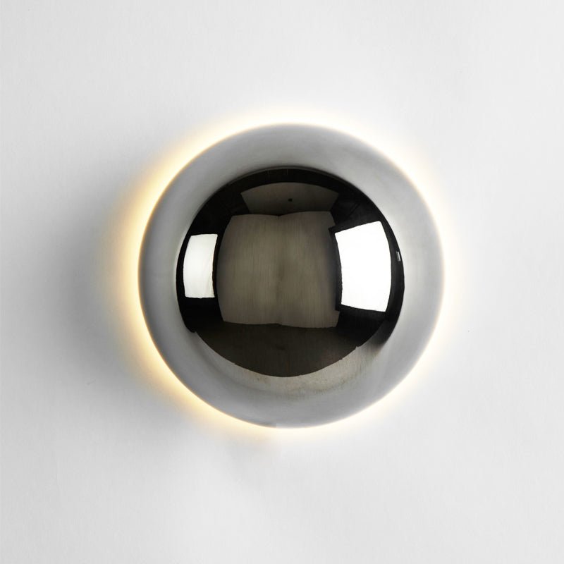 Nástěnné svítidlo Bauhaus Eclipse | Moderní umělecké světlo se zlatou povrchovou úpravou