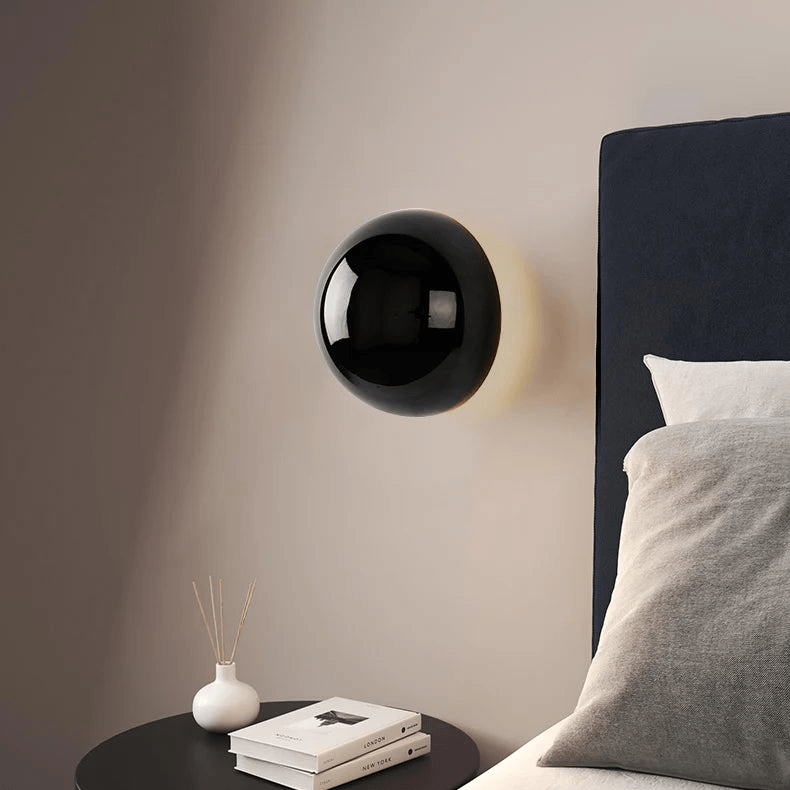 Nástěnné svítidlo Bauhaus Eclipse | Moderní umělecké světlo se zlatou povrchovou úpravou