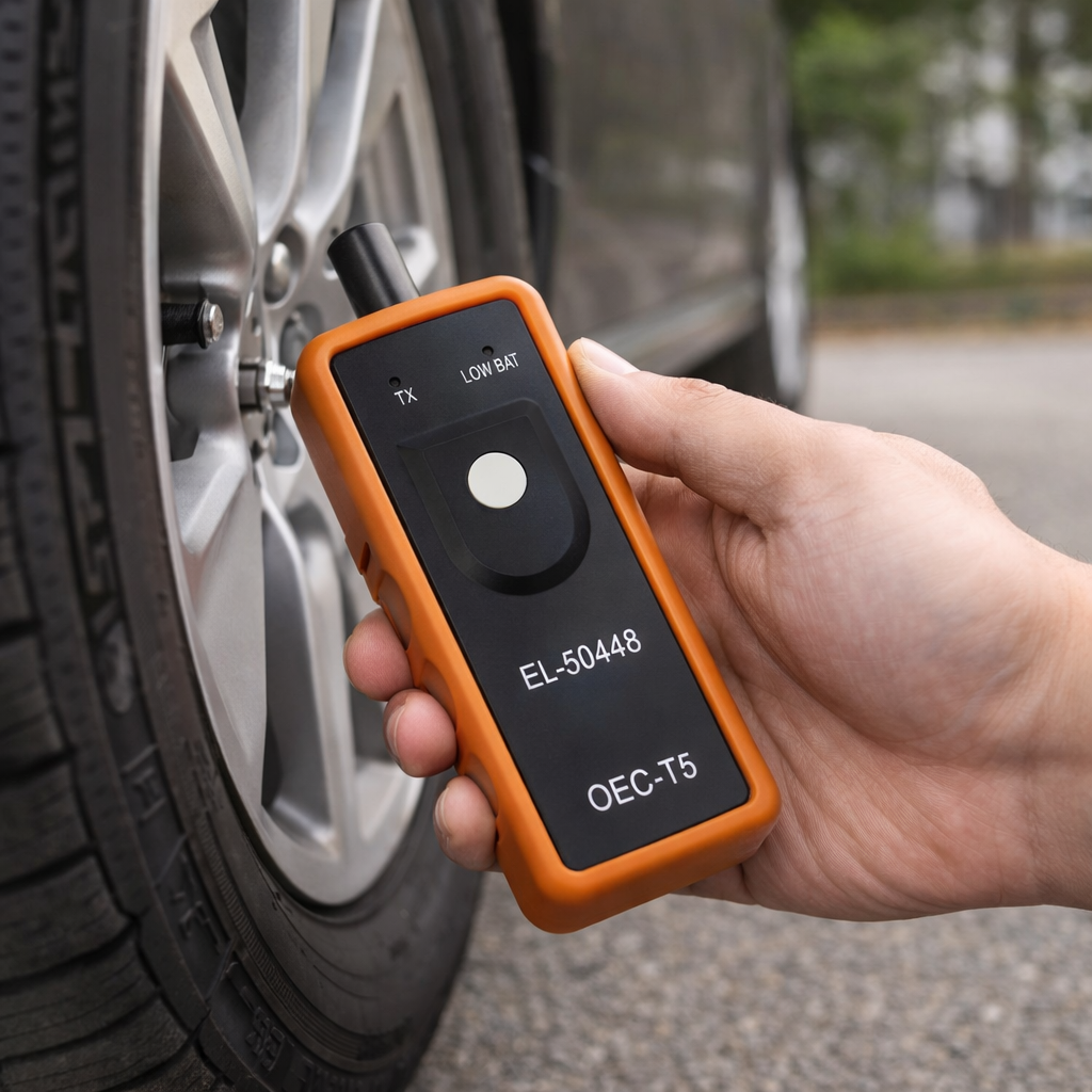 Nástroj pro resetování TPMS – bezdrátové zařízení pro párování snímačů tlaku v pneumatikách