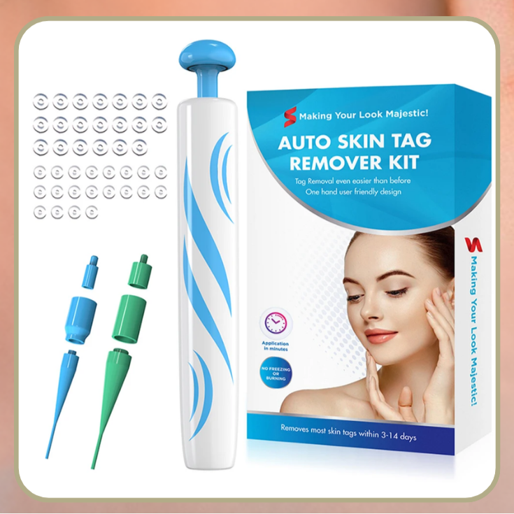 Odstraňovač bradavic | Bezbolestné odstranění bradavic a mateřských znamének | Pro domácí použití | Bez operace