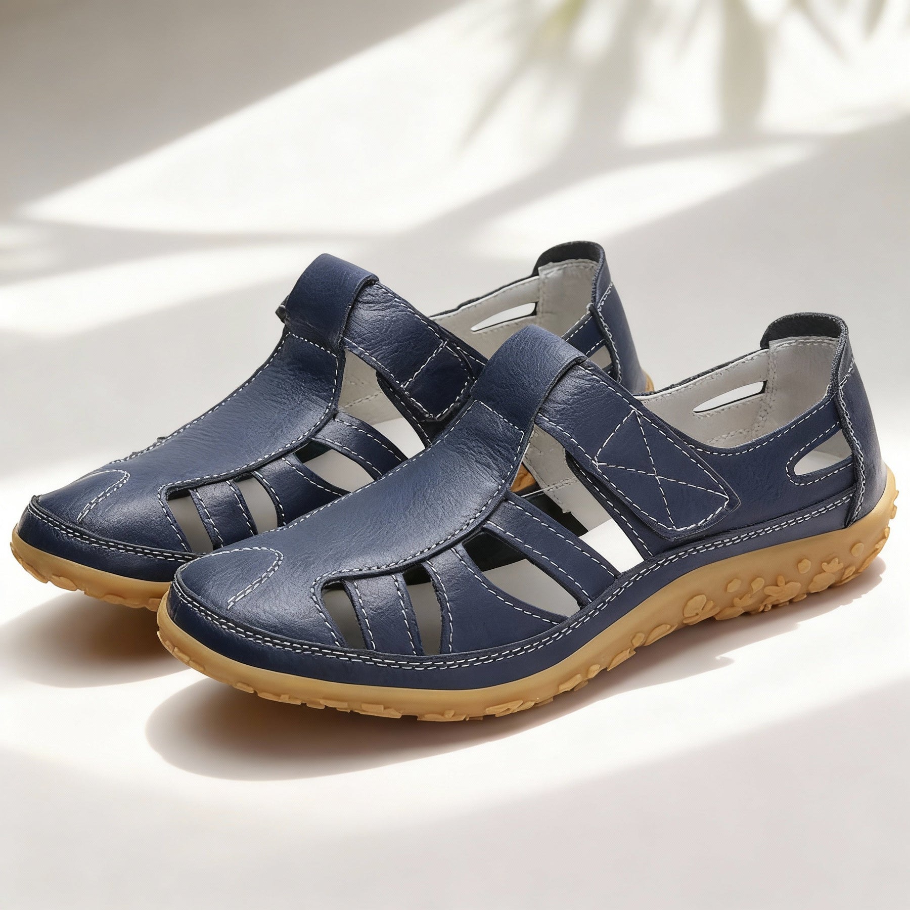 Ortopedické retro sandály | Protiskluzové