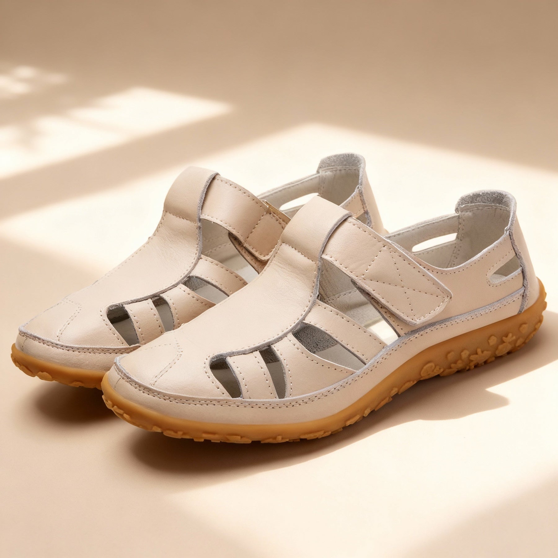 Ortopedické retro sandály | Protiskluzové