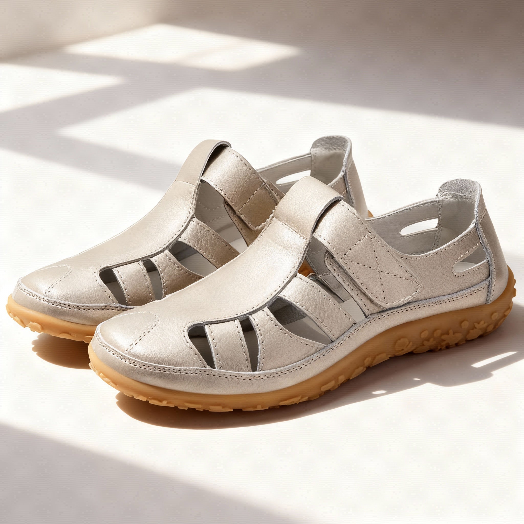 Ortopedické retro sandály | Protiskluzové