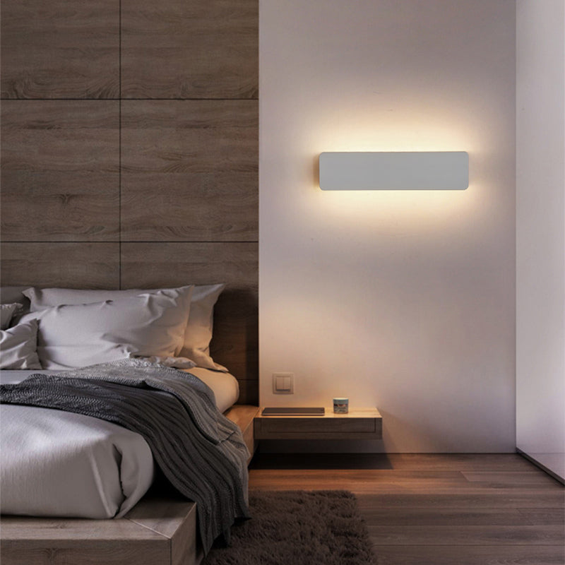 Otočné kovové vnitřní LED nástěnné svítidlo, bílé