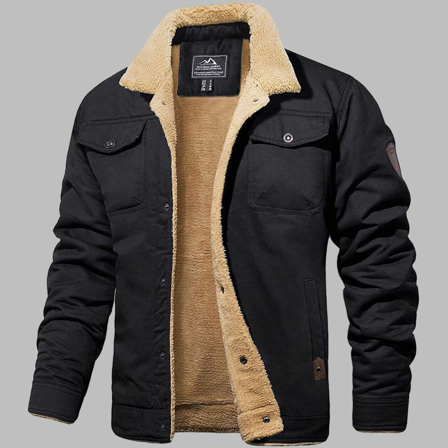 Pánská bunda bomber ve vintage stylu