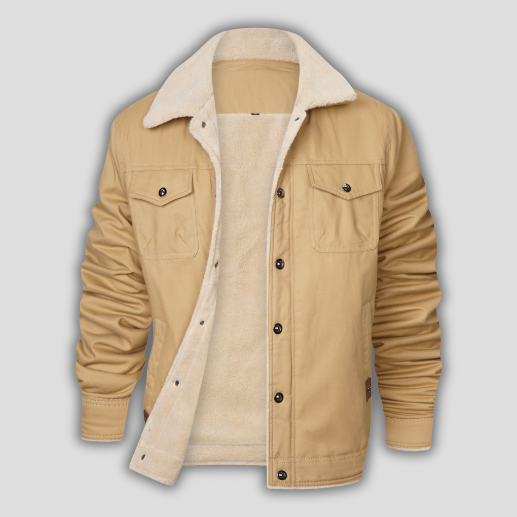 Pánská bunda bomber ve vintage stylu