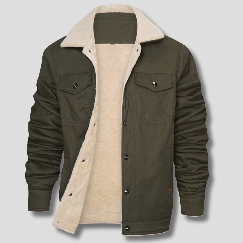 Pánská bunda bomber ve vintage stylu