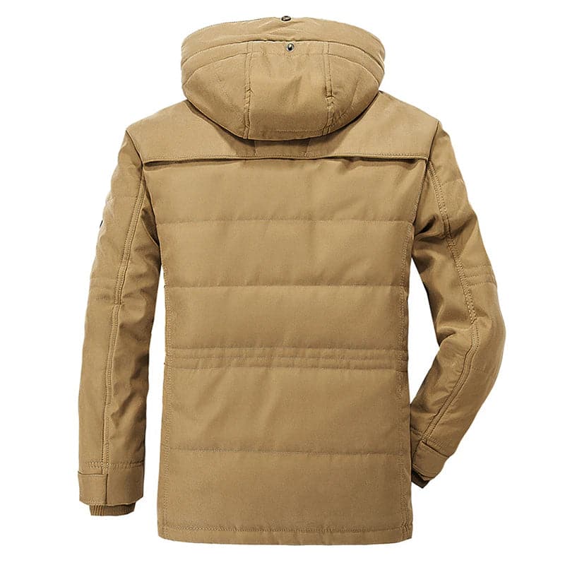 Pánská bunda parka s kapucí
