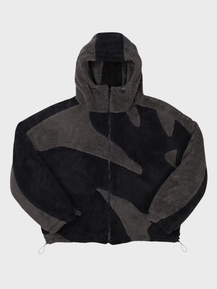 Pánská oversized bunda na zip