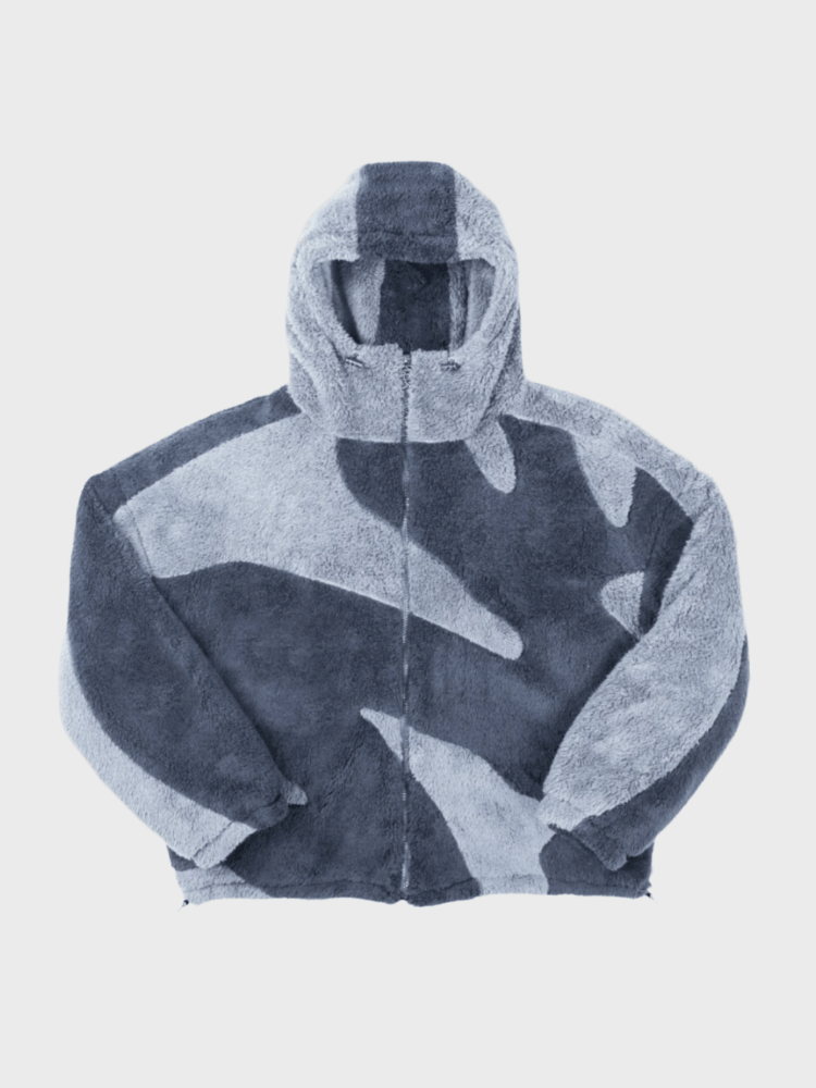 Pánská oversized bunda na zip
