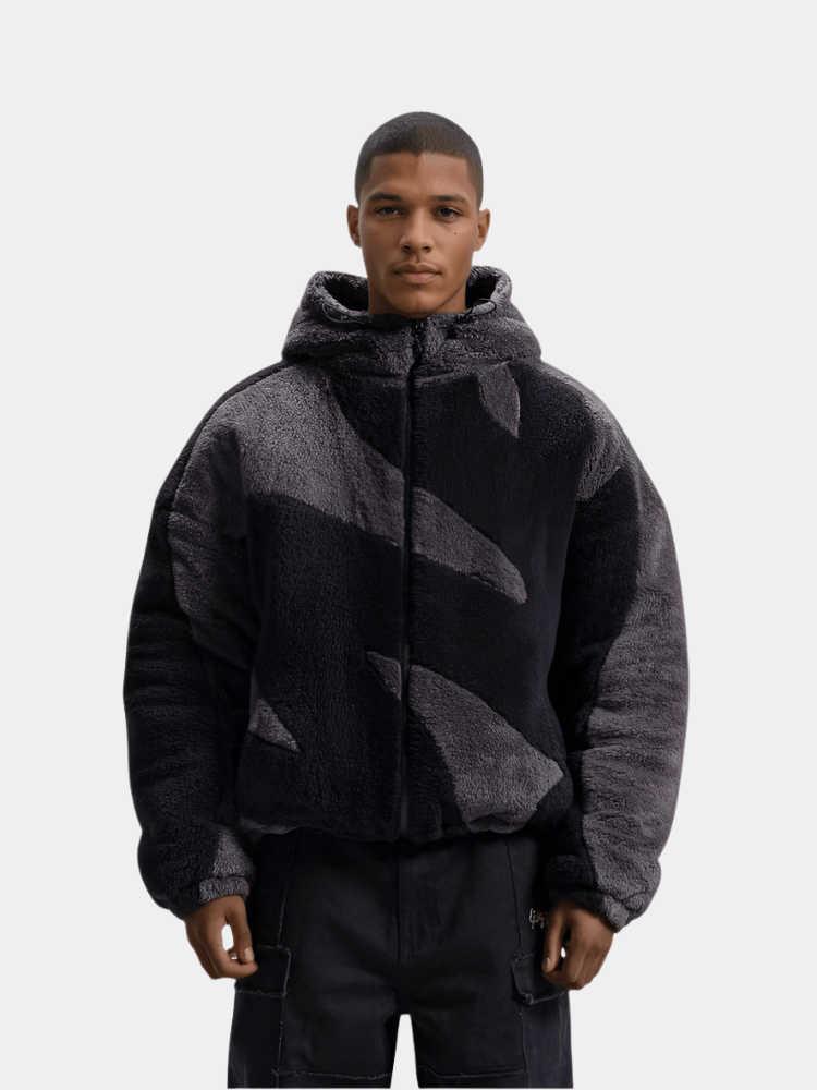 Pánská oversized bunda na zip