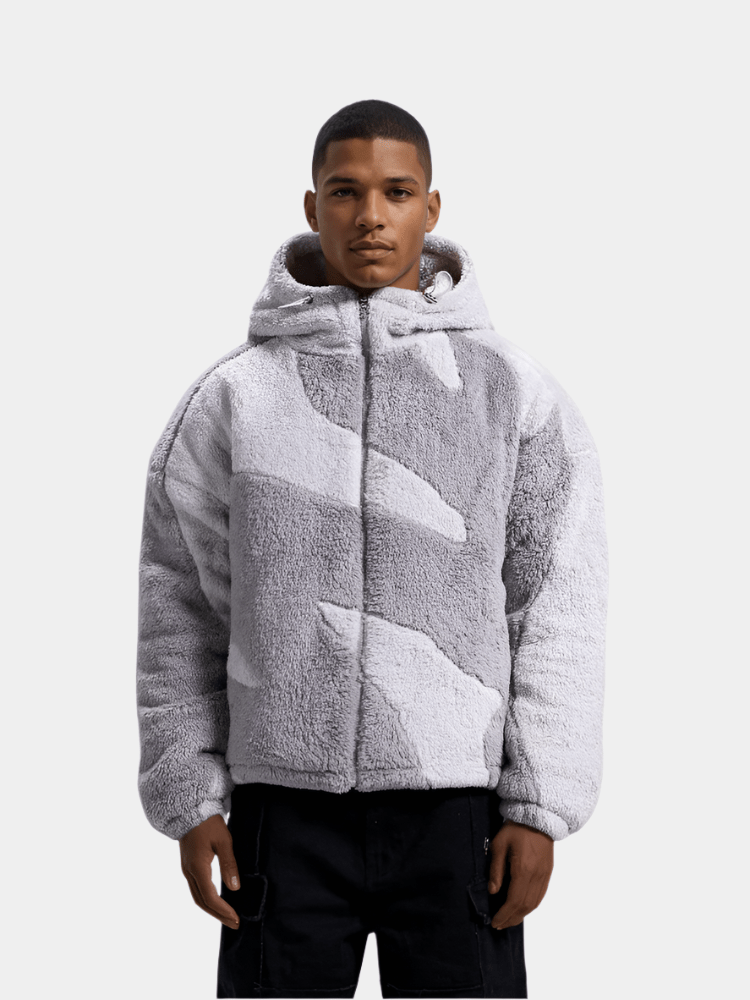 Pánská oversized bunda na zip