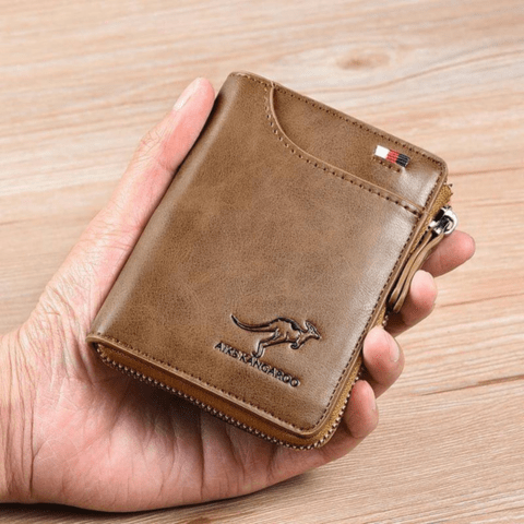 Pánská peněženka z pravé kůže s RFID ochranou proti krádeži