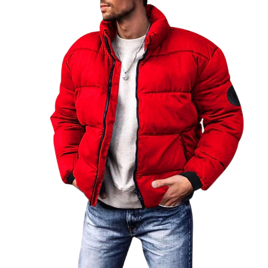 Pánská péřová bunda v moderním designu