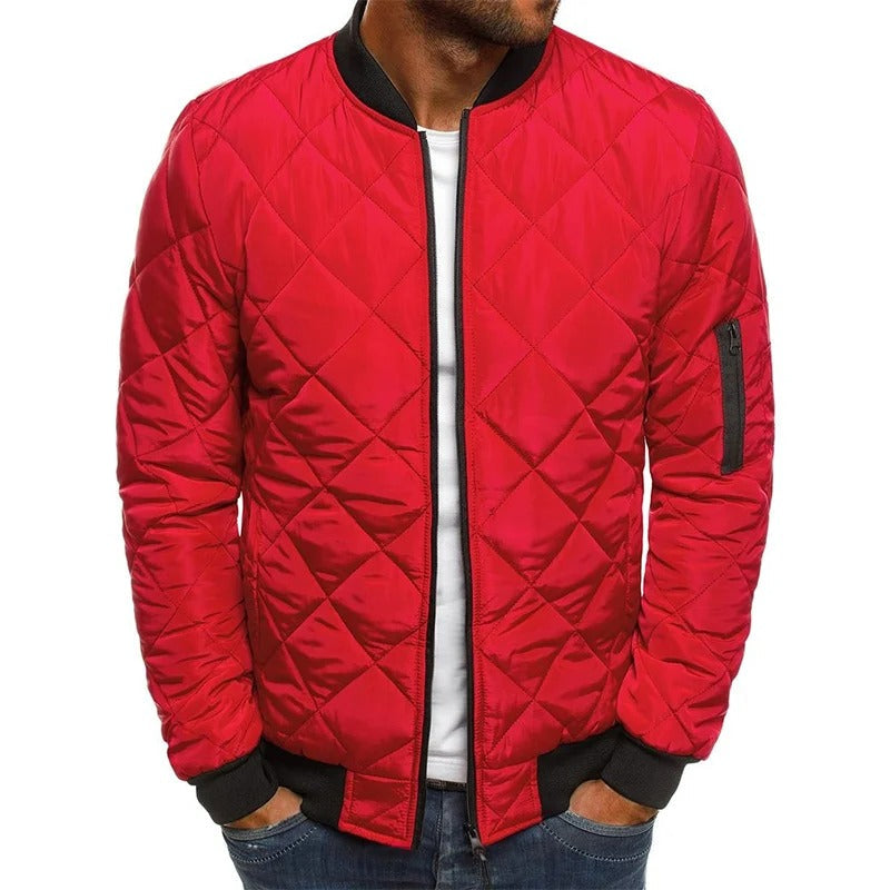 Pánská prošívaná bunda bomber