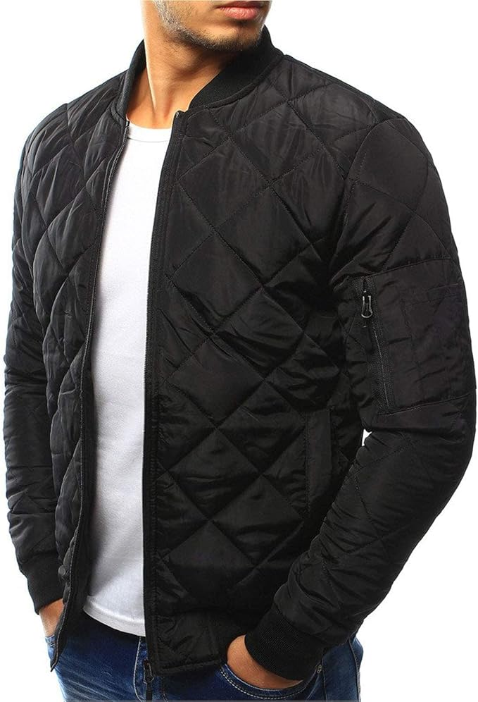 Pánská prošívaná bunda bomber