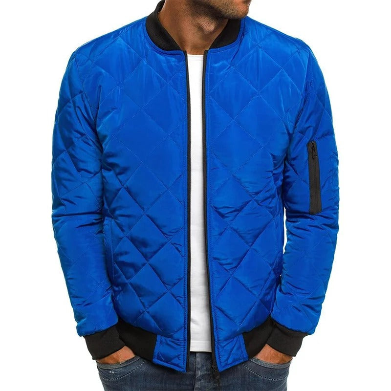 Pánská prošívaná bunda bomber