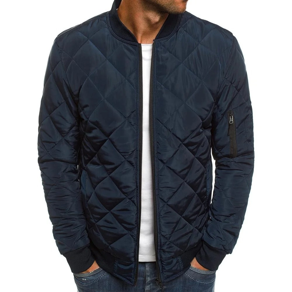 Pánská prošívaná bunda bomber