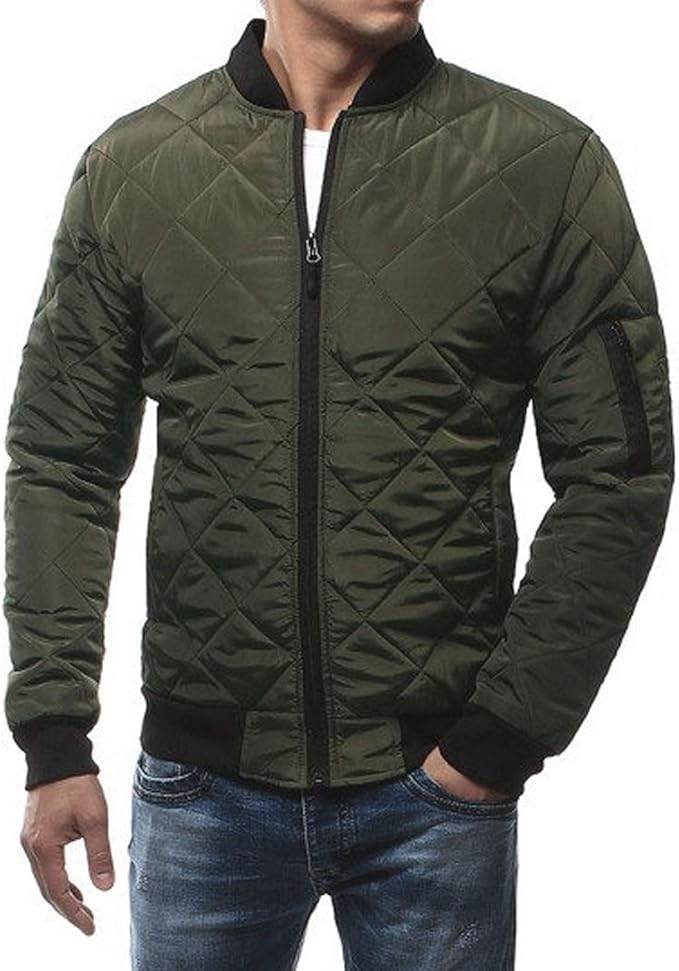 Pánská prošívaná bunda bomber