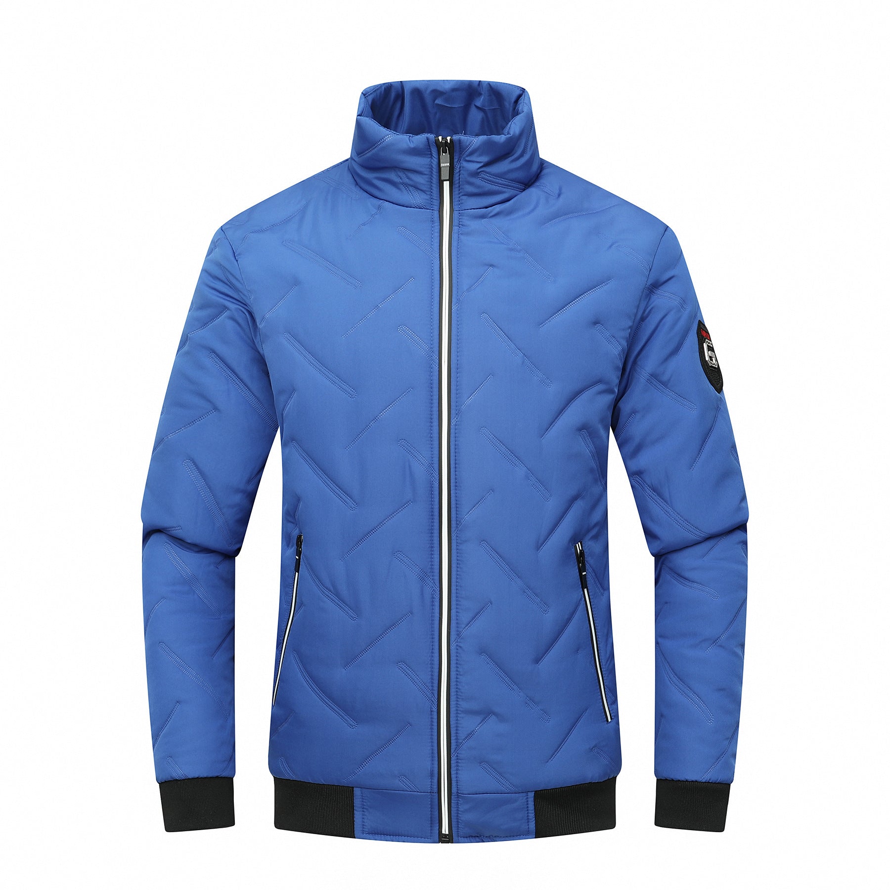 Pánská prošívaná bunda - stylová a moderní v střihu slim fit