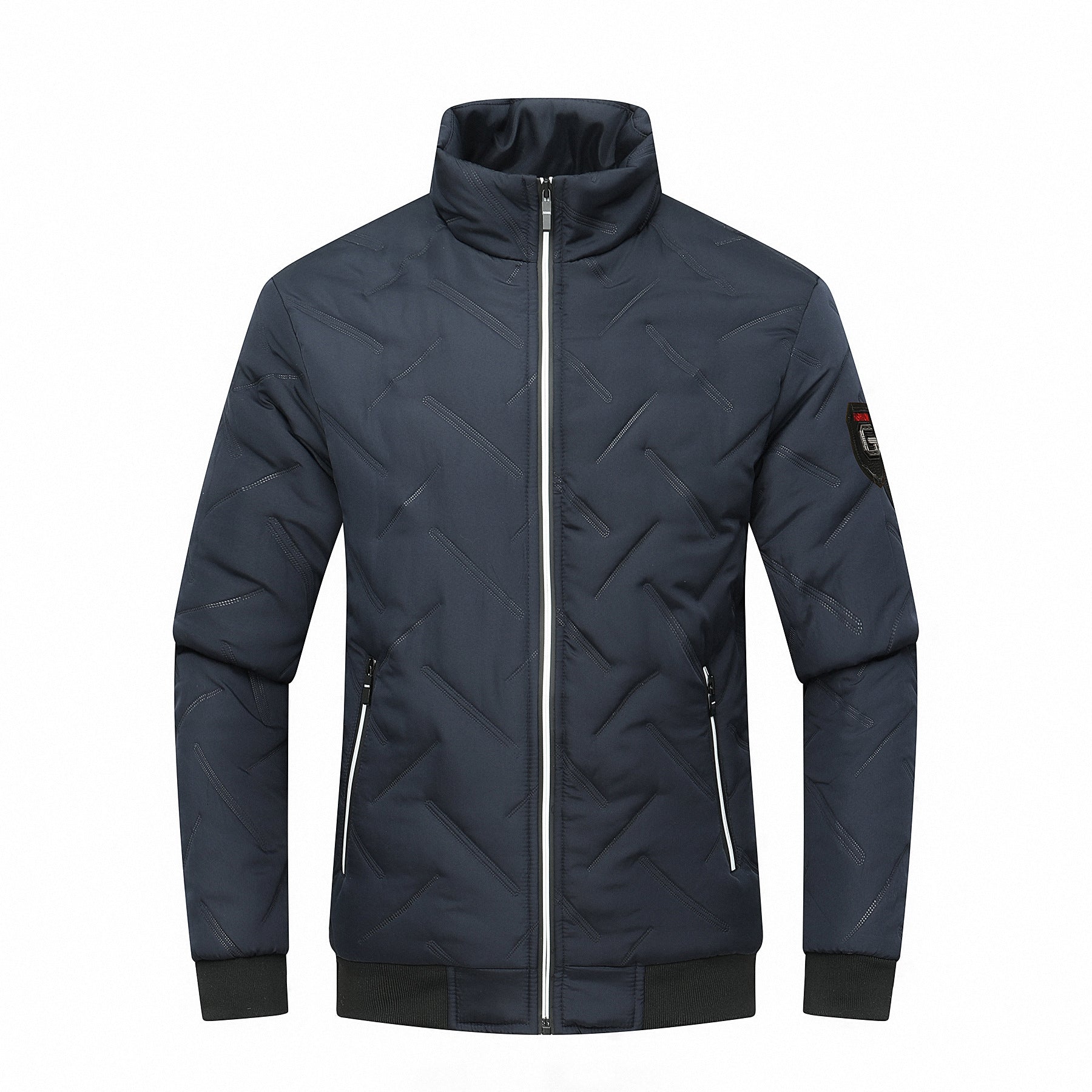 Pánská prošívaná bunda - stylová a moderní v střihu slim fit