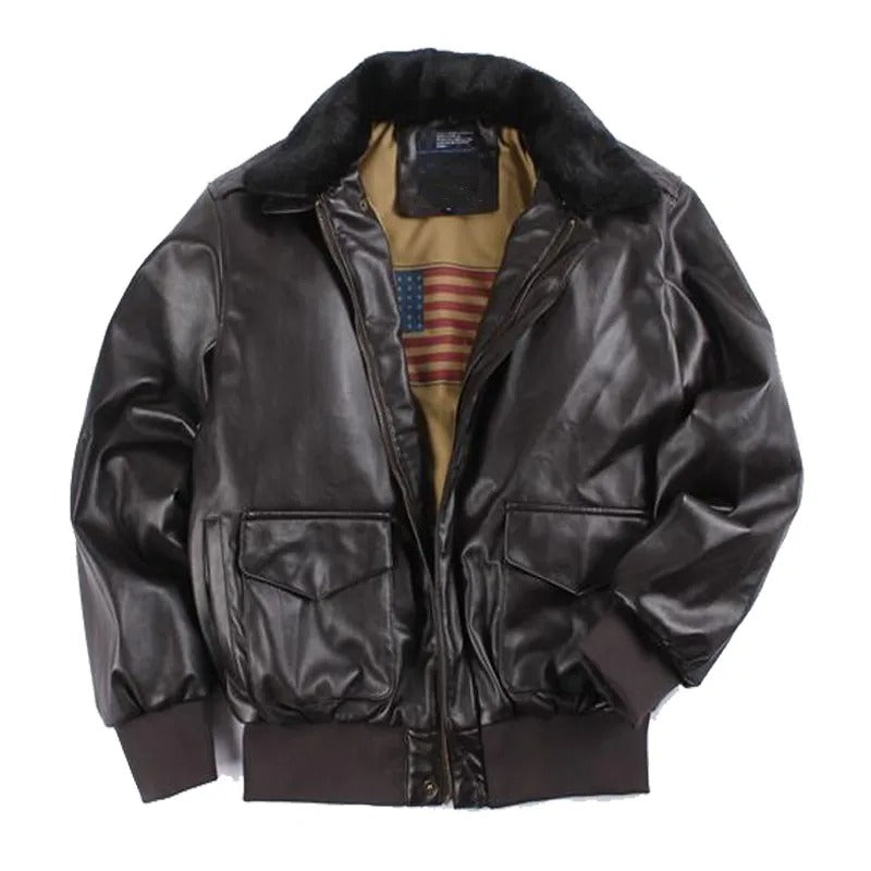 Pánská vintage bunda v retro stylu