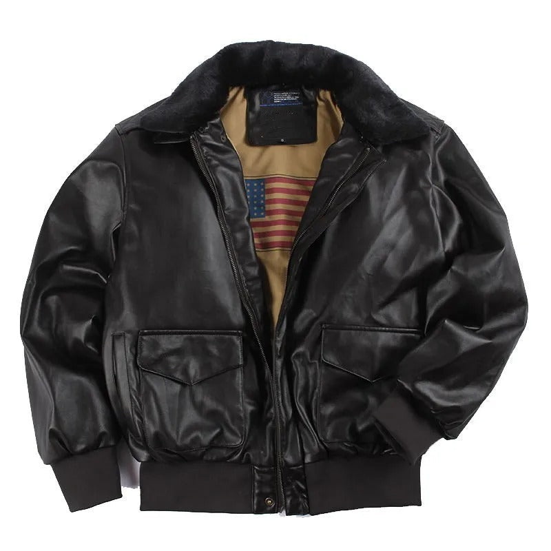 Pánská vintage bunda v retro stylu